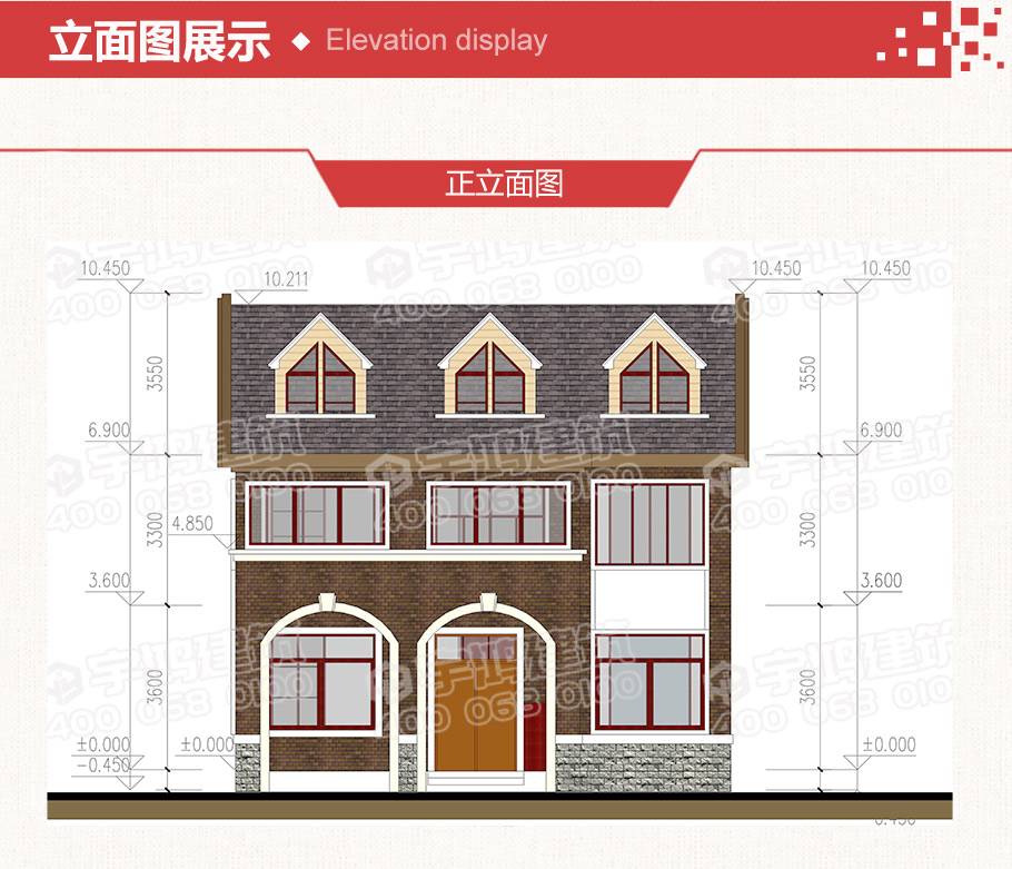 帶閣樓110平米農村20萬二層小樓房設計圖，布局完善